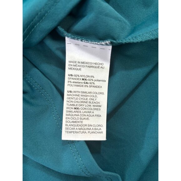 Chico's Tank Top Women's 2 Green Stretch Sleeveless top New Without Tag - Picture 5 of 7